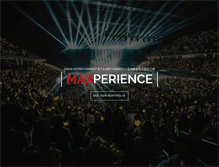 Tablet Screenshot of maxperience.asia